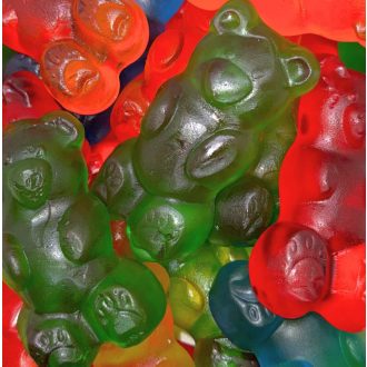 Železné bonbóny Giant Jahoda 300g