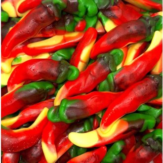 Gumové bonbóny s plněnou žábou 300g