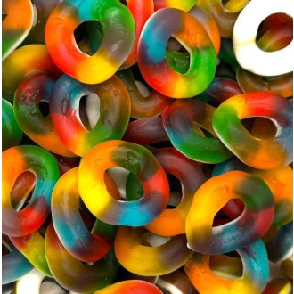 Tutti-Frutti Karika gumové bonbóny 300g