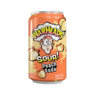 Warheads Peach Sour Soda 330ml EU