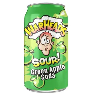 Warheads Green Apple Sour Soda 330ml EU
