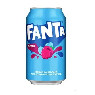 Fanta USA Borůvky a maliny nealkoholický nápoj 355ml