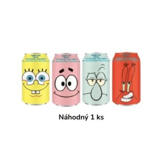   SpongeBob perlivý nealkoholický nápoj s příchutí jahody 330ml