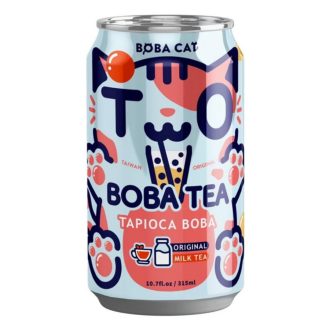   Boba Cat mléčný originální tapiokový bublinkový čaj 315ml