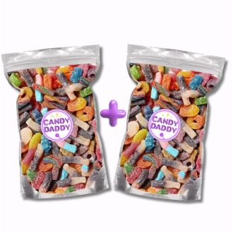 Kyselá směs gumových bonbónů 2kg Párty balení