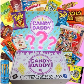   Candydaddy Best Off Sweets - Výběr svačin v dárkové krabičce