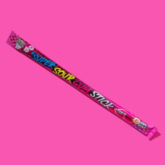   Brain Blasterz Super Sour Gum Stick Úroveň 4 Kyselé 22g - extra kyselé obří gumové bonbóny