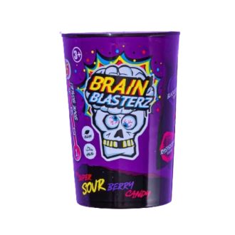   Brain Blasterz Super Sour Berry Candy - Borůvkové kyselé bonbóny 48g