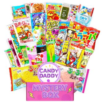 Asijské 20 ks sladkostí, výběr svačin