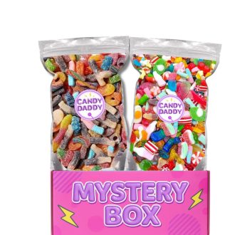 Kyselé - Sladké gumové bonbóny mystery box 1000g