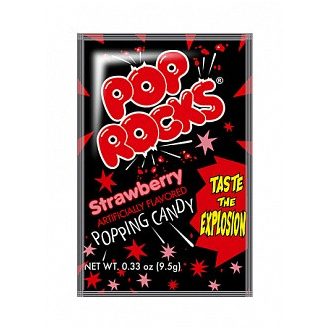 Pop Rocks jahodové explodující bonbóny 10g