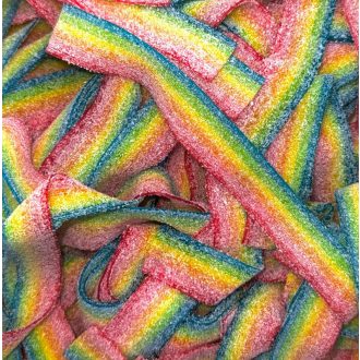 Extra kyselé Tutti Frutti Ribbon Gummy 75g Fini