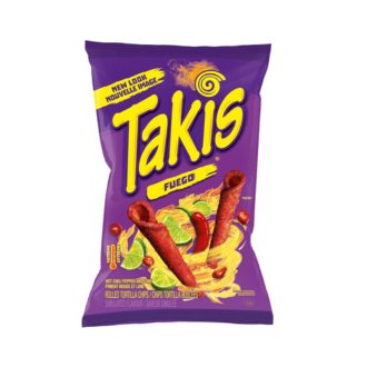   Takis Fuego Hot Chilli Pepper&Lime Tortila Chips 90 g slovo: 03.06