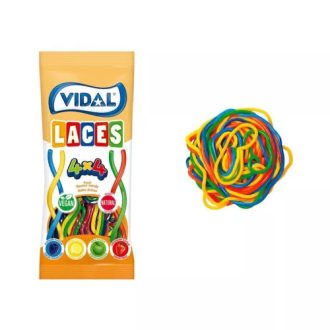   Kyselé gumové bonbóny tutti frutti v lahvičce 90g - Vidal tutti frutti lahvičky