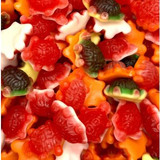 Plněná želva gumové bonbóny 90g Vidal