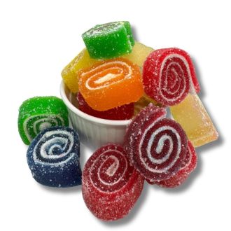 Retro ovocné želé rolády 500g