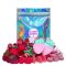 Jahodové gumové bonbóny MIX 300g