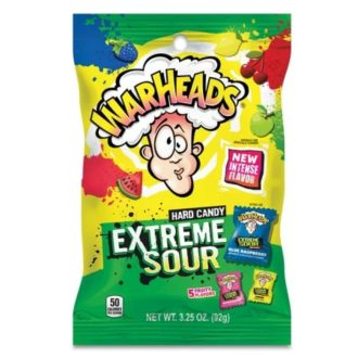 Warheads Extrémně kyselé bonbóny 28g